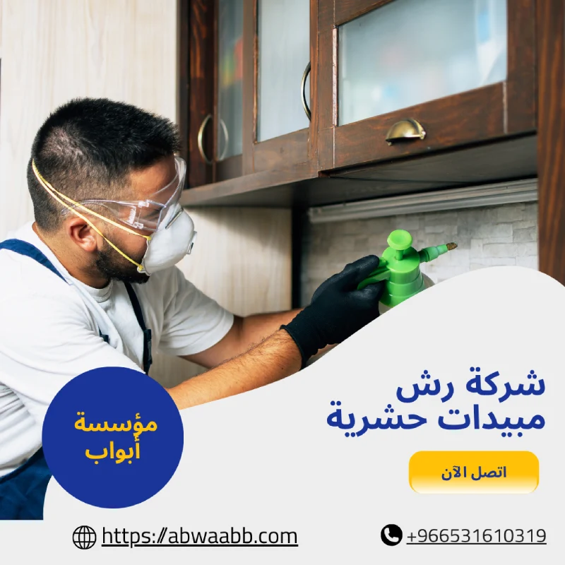 شركة رش مبيدات حشرية