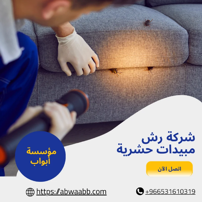 شركة رش مبيدات حشرية