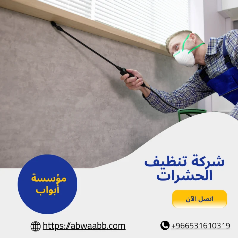شركة تنظيف الحشرات
